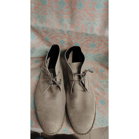 Nordstrom The Rail Men\'s Leather Size 10 Brown‎ Chukka Boots